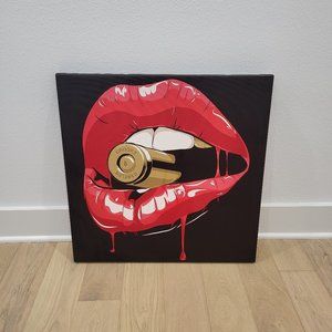 CROOKS & CASTLES BITE THE BULLET ART PIECE